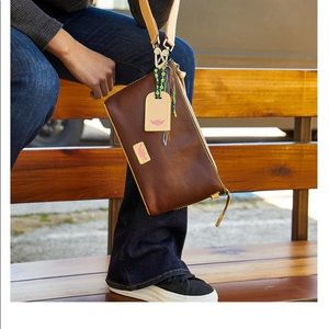 Consuela Magdalena Brown Leather Handbag.